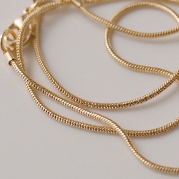 Thin Snake Chain | 18k Gold Filled - Picture 10 of 13